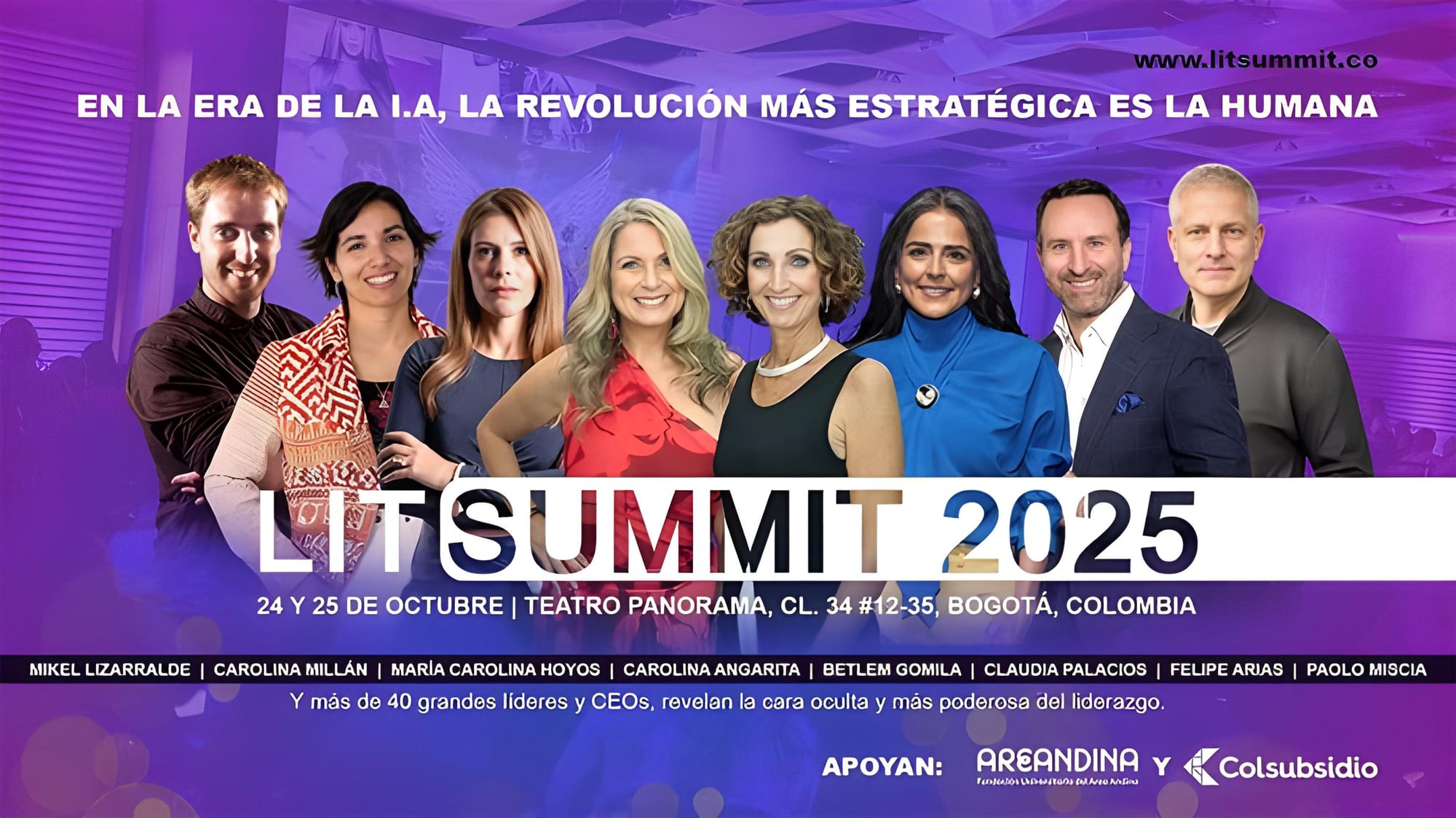 Lit Summit 2025 en Bogotá: cuando liderar se convierte en un acto de conciencia