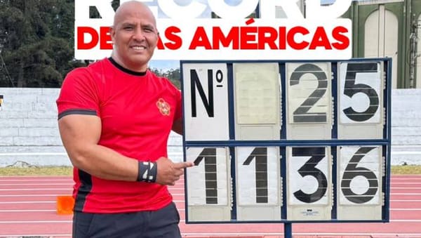 Carlos Felipa rompe récord de las Américas en lanzamiento de bala en el Mundial Militar de Ecuador